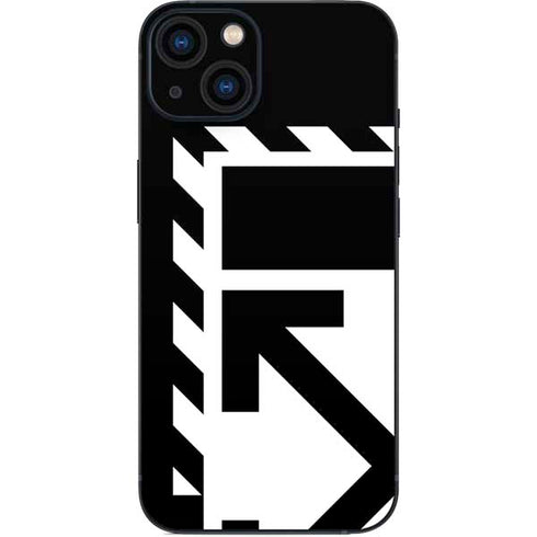 Black and White Geometric Shapes iPhone Skins